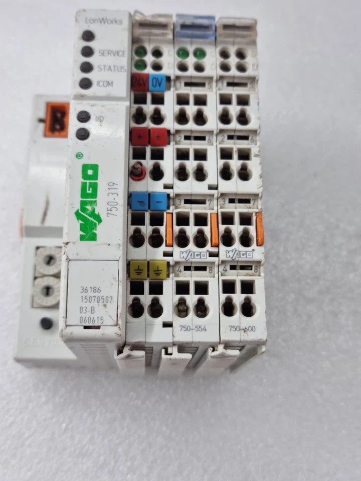 WAGO 750-319 WITH WAGO 750-554 ANALOG OUTPUT & 750-600 |750-319+750-554+750-600|